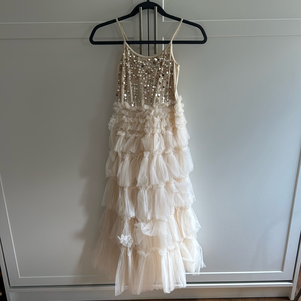 Tutu Du Monde Sequin Ruffle Dress